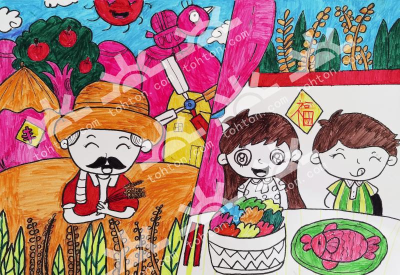 谁知盘中餐 粒粒皆辛苦